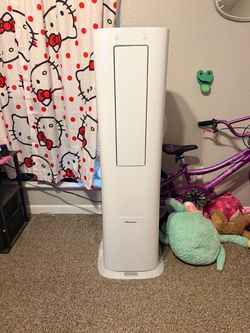 Double hose portable ac/heat Hisense 8,000 btu