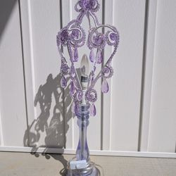 Girls Purple Lamp