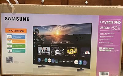 Samsung Crystal UHD U8000F 50" Smart TV