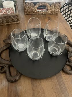 Skeleton wine cups