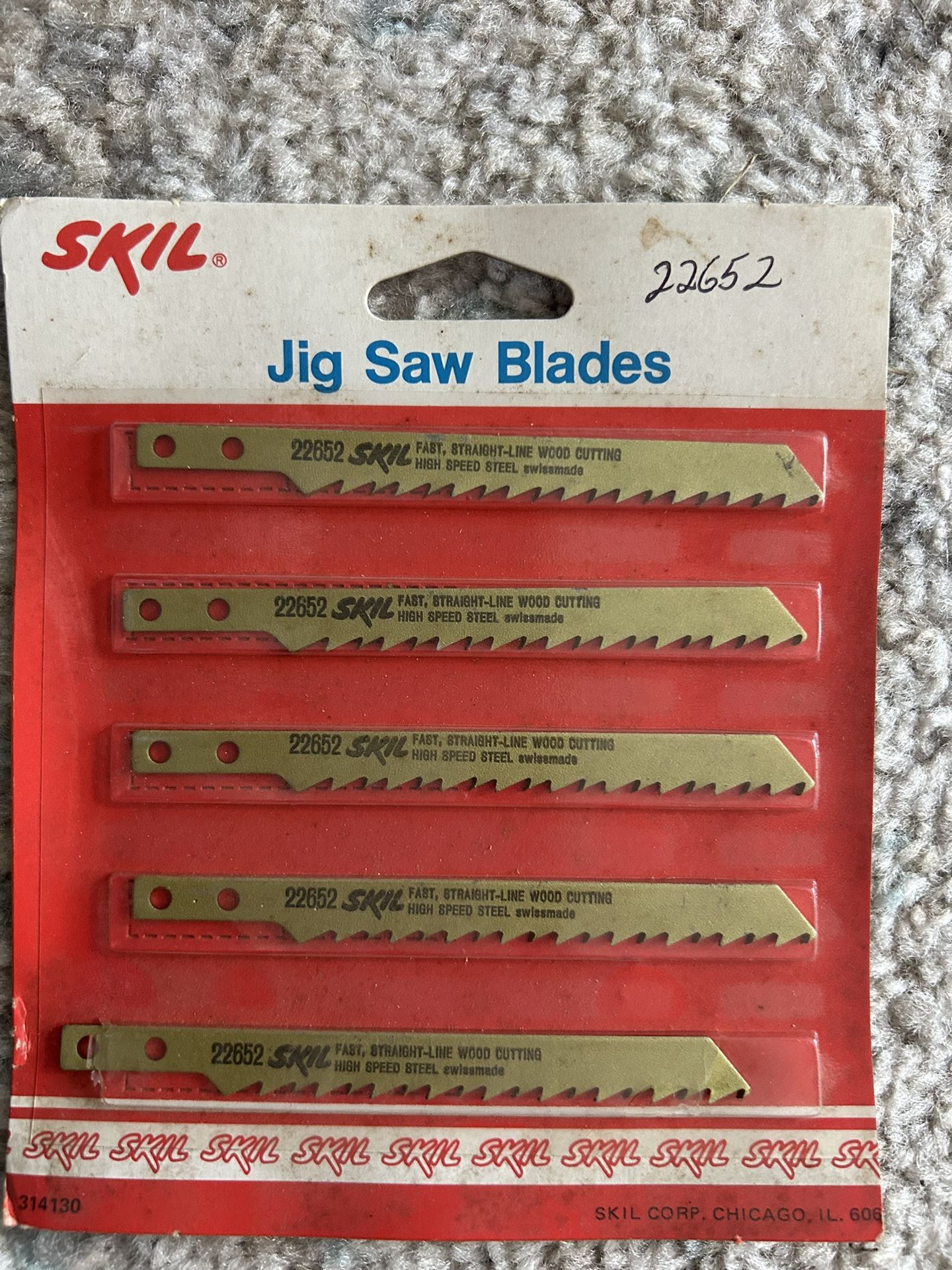 Skil Jigsaw Blades New 22652