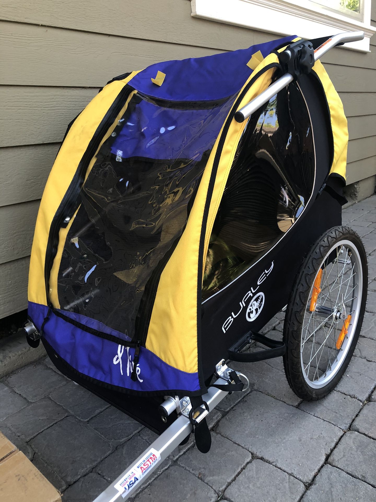 Burley D’Lite Double or Single Bike Trailer- 30 Yr Anniversary Limited Edition