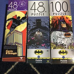 1- Super Hero & 2-Batman Puzzles