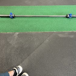 CAP BARBELL 6 FEET OLYMPIC BAR & CLAMP