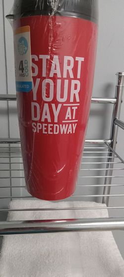 Speedway Insulated Travel Tumbler Red