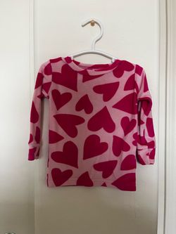 12 Months Heart Pajama Shirt