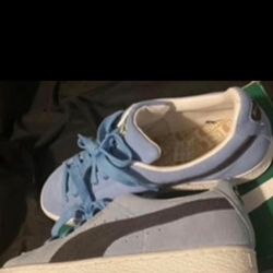 Sky Blue Pumas Men’s Sz 9