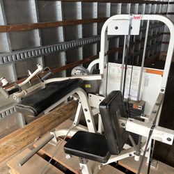 Hoist Fitness Dual 100 Bicep Curl / Tricep Extension Machine