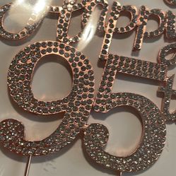 Happy 95th Cake Topper 