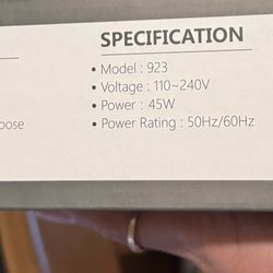 New Sealed Ceramic Hair Straighter Brush