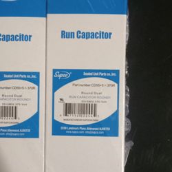 Run Capacitors 55+5mfd 370volts