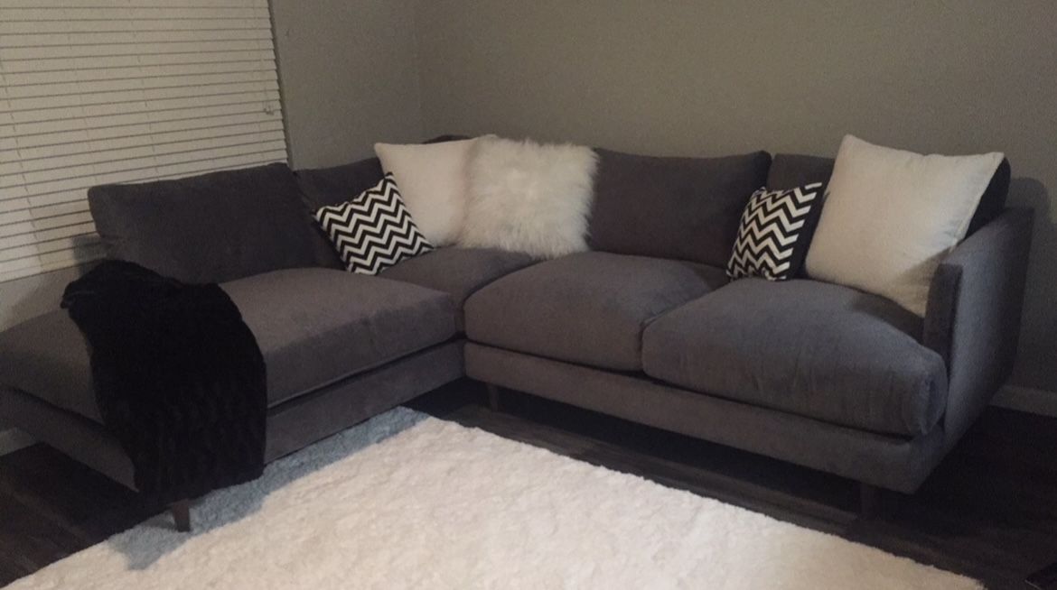 Gray Sectional Couch