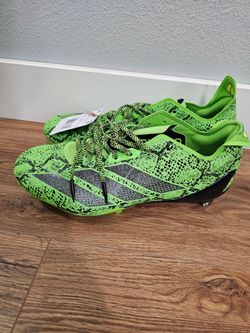 New Adizero Electric.2 Exotic Speed Pack Football Cleats Solar Green IE3896 Men's Size 11