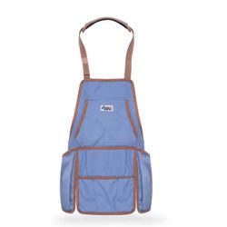 Digz Women's 1-Size Country Blue Canvas Gardening Bib Apron