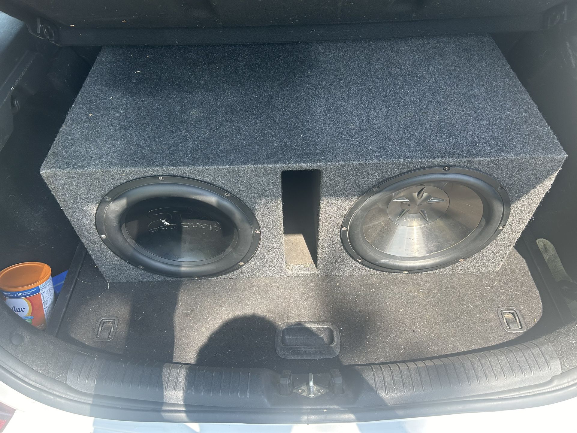 12” subwoofers