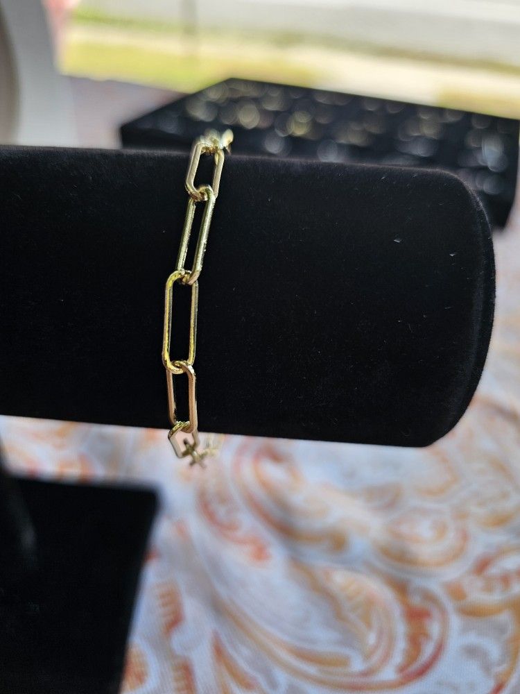 Paper Clip Bracelet