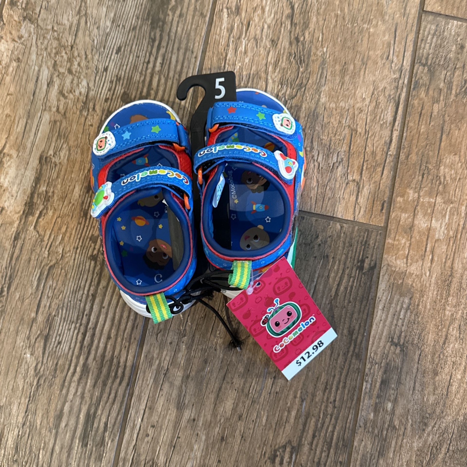 Cocomelon Sandals Kids Toddler Baby Size 4 Or 5