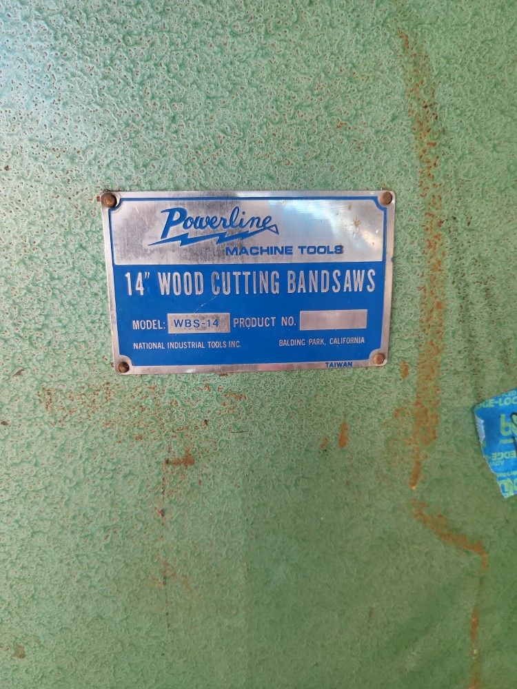 14' Wood Cutting Bandsaw $200 OBO