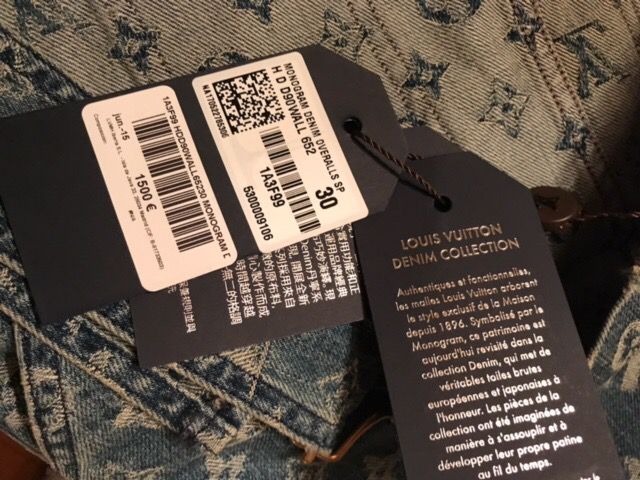 FS] Supreme Louis Vuitton Denim Pants size 34 and Organizer, all