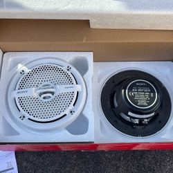 Sony 6.5” Marine / RV Speakers 