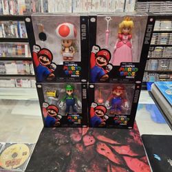 2023 SUPER MARIO BROS MOVIE Set Mario/Luigi/Toad