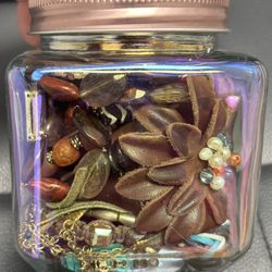 Mystery Jewelry Jar - Brown