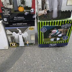 Halloween Inflatables And Other Halloween Related Items