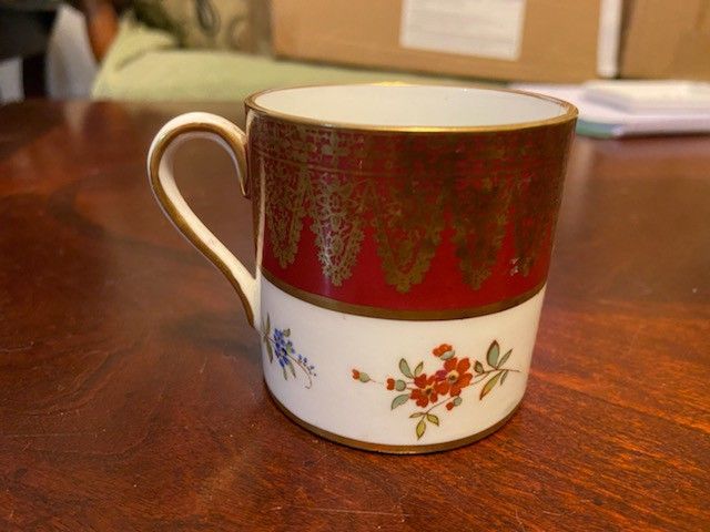 Vintage Hammersley & Co Fine Bone China / T. Goode & Co Ltd Demitasse Cup