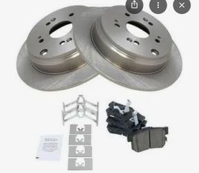 Honda CR-V  2005-2016 rear rotors & break pads for sale
