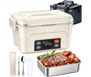 New - Cordless Electric Lunch Box XL - 6.3-Cup/1.5L