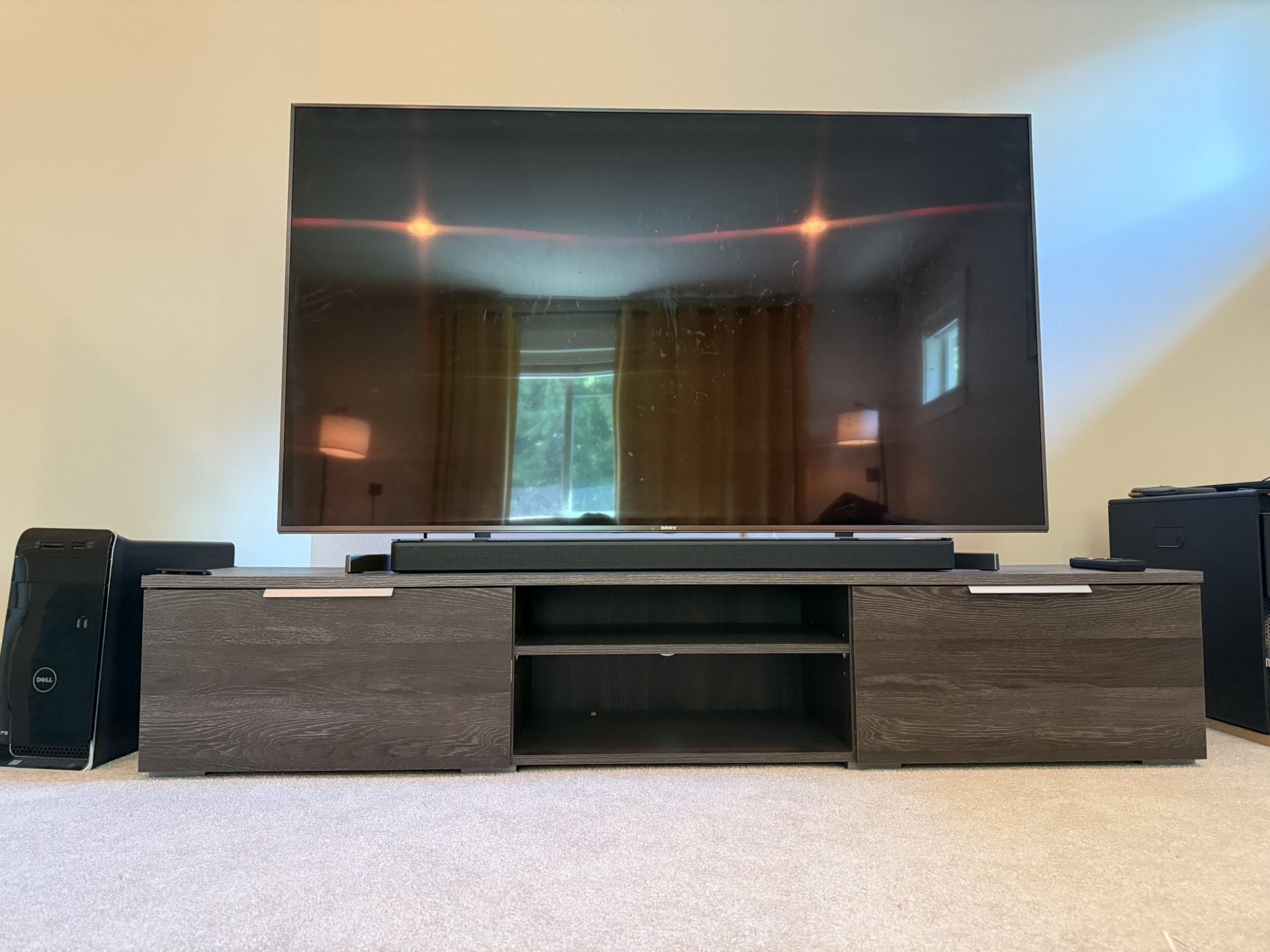 TV Console Table With Storage