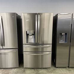 LG Platinum Four Door Refrigerator