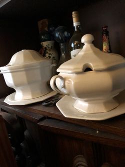 Soup tureens $5.00