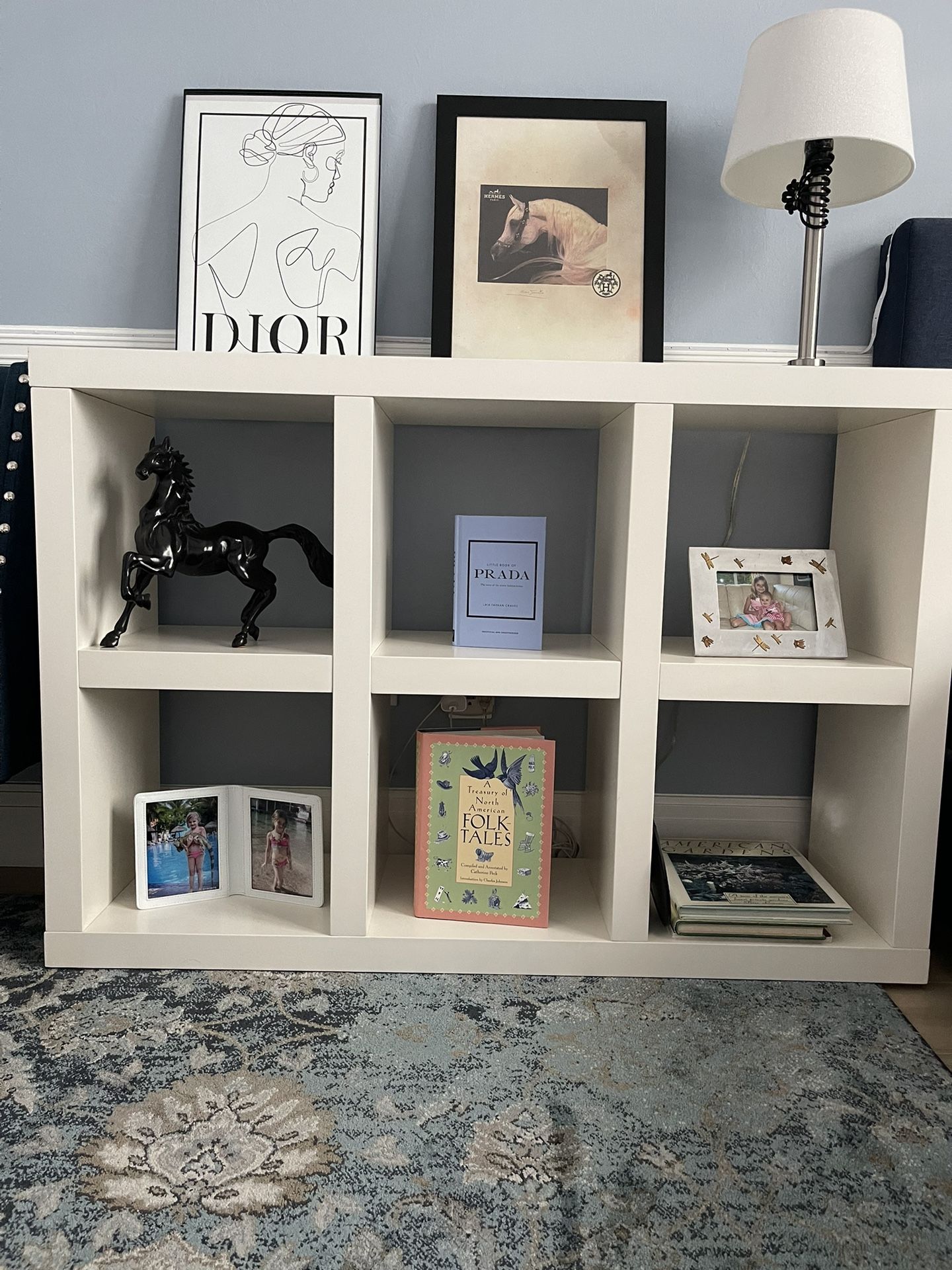 Cube Display Storage Credenza 