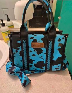 Wrangler Cow Print Purse