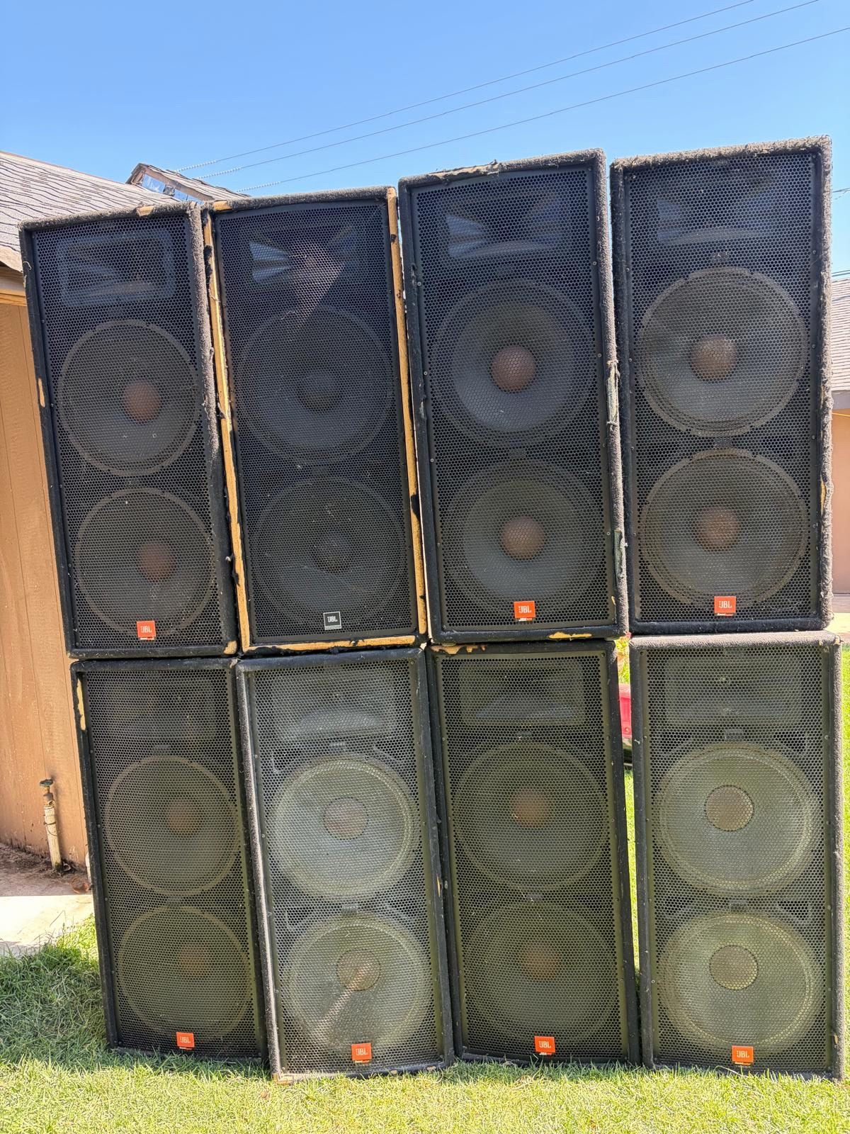 JBL professional speakers $60 each