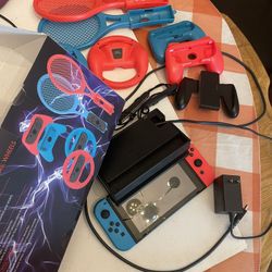 Nintendo Switch With Accessories