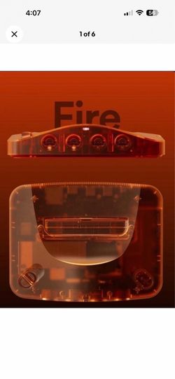 Analogue 3d Fire color brand new sealed with controller