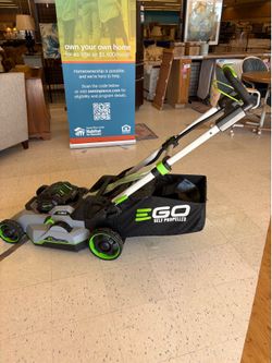 EGO 56V Self Propelled Lawn Mower w/Battery & Charger