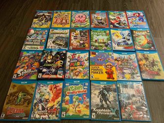 Wii U games for sale - See List