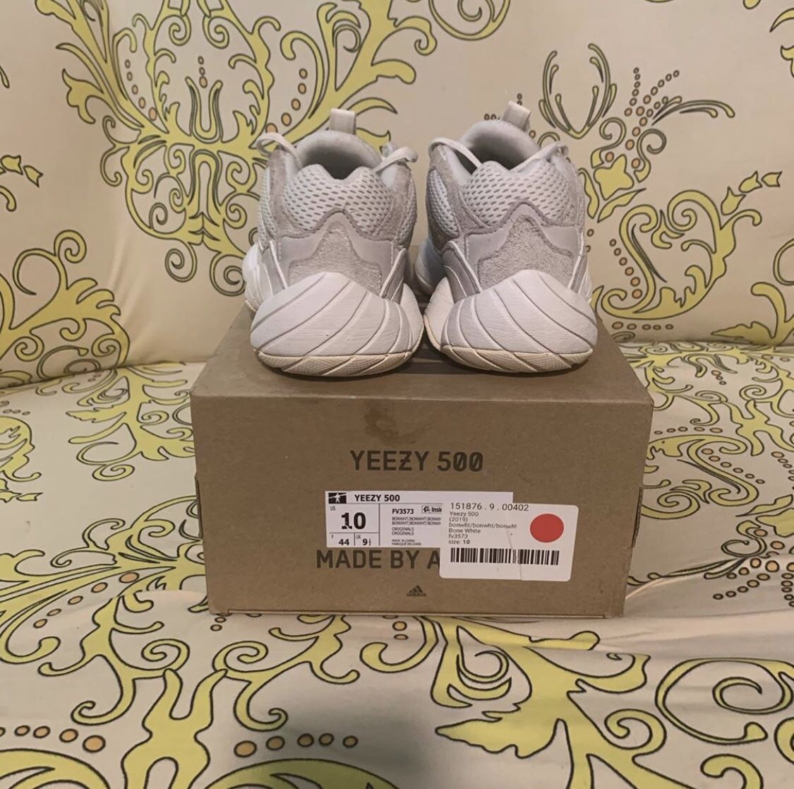 adidas gazelle silver green womens Adidas Yeezy 500 Bone White (2023)  Hype World