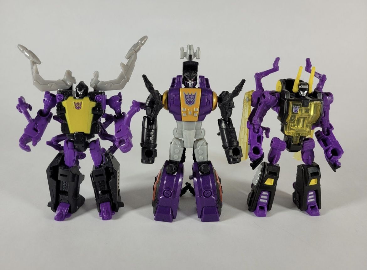 Transformers Prime Wars Trilogy Insecticons: Bombshell, Kickback, Shrapnel