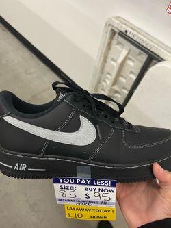 Nike Air Force 1 Low Black White Sneakers