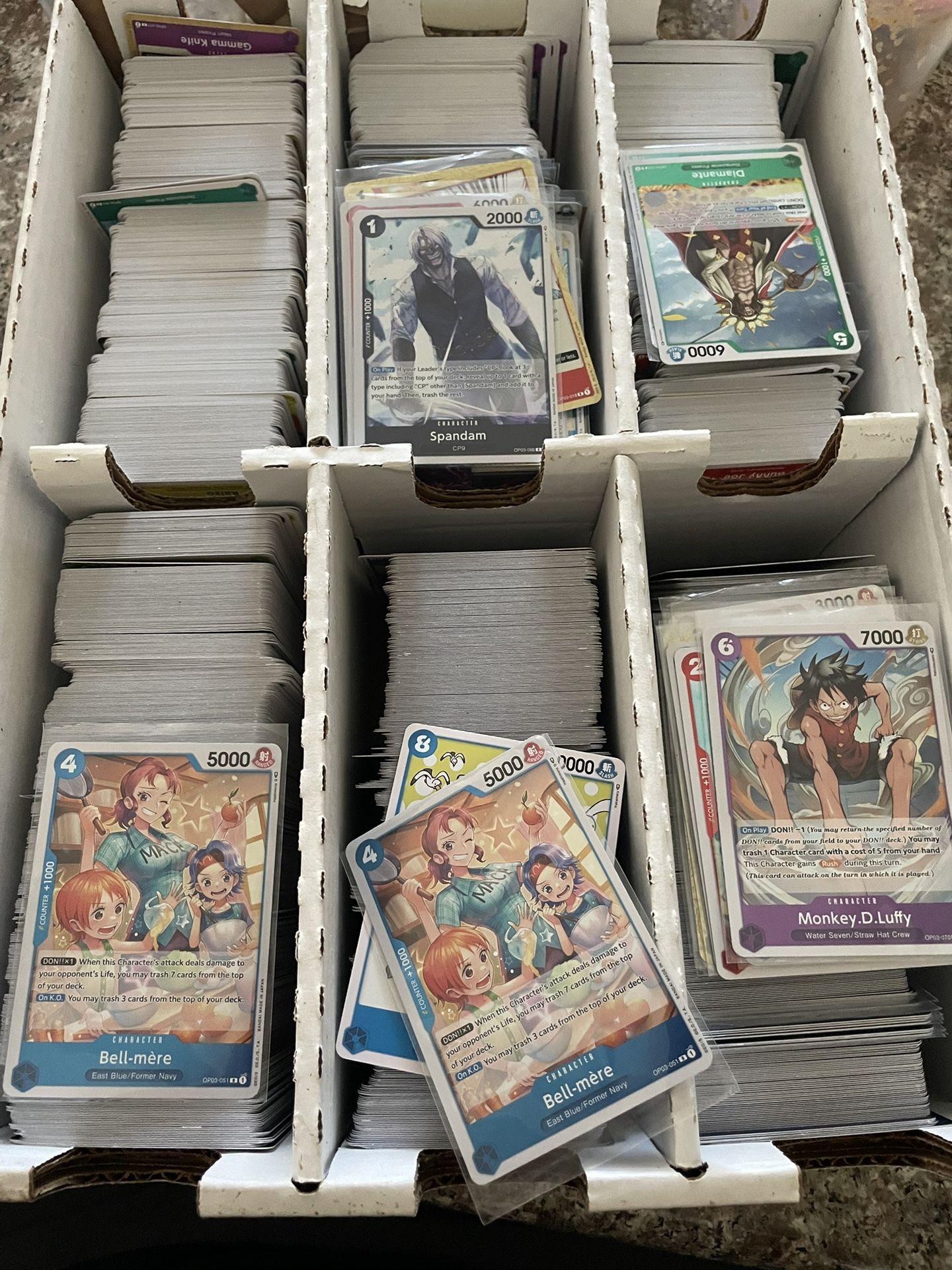 One Piece Card Lot 