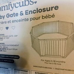 Baby Gate & Enclosure Brand New In The Box 