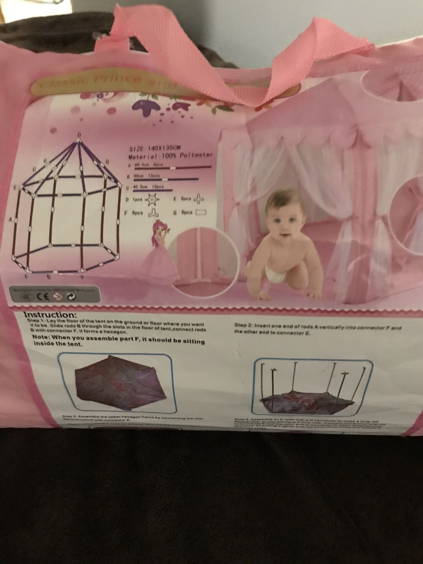 Children’s Princess Tent 