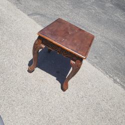 Wooden End Table