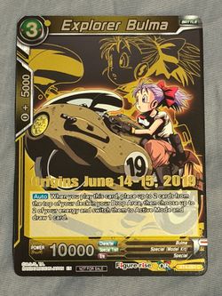 Explorer Bulma (Origins 2019) - Tournament Promotion Cards (TPR) Dragon ball card