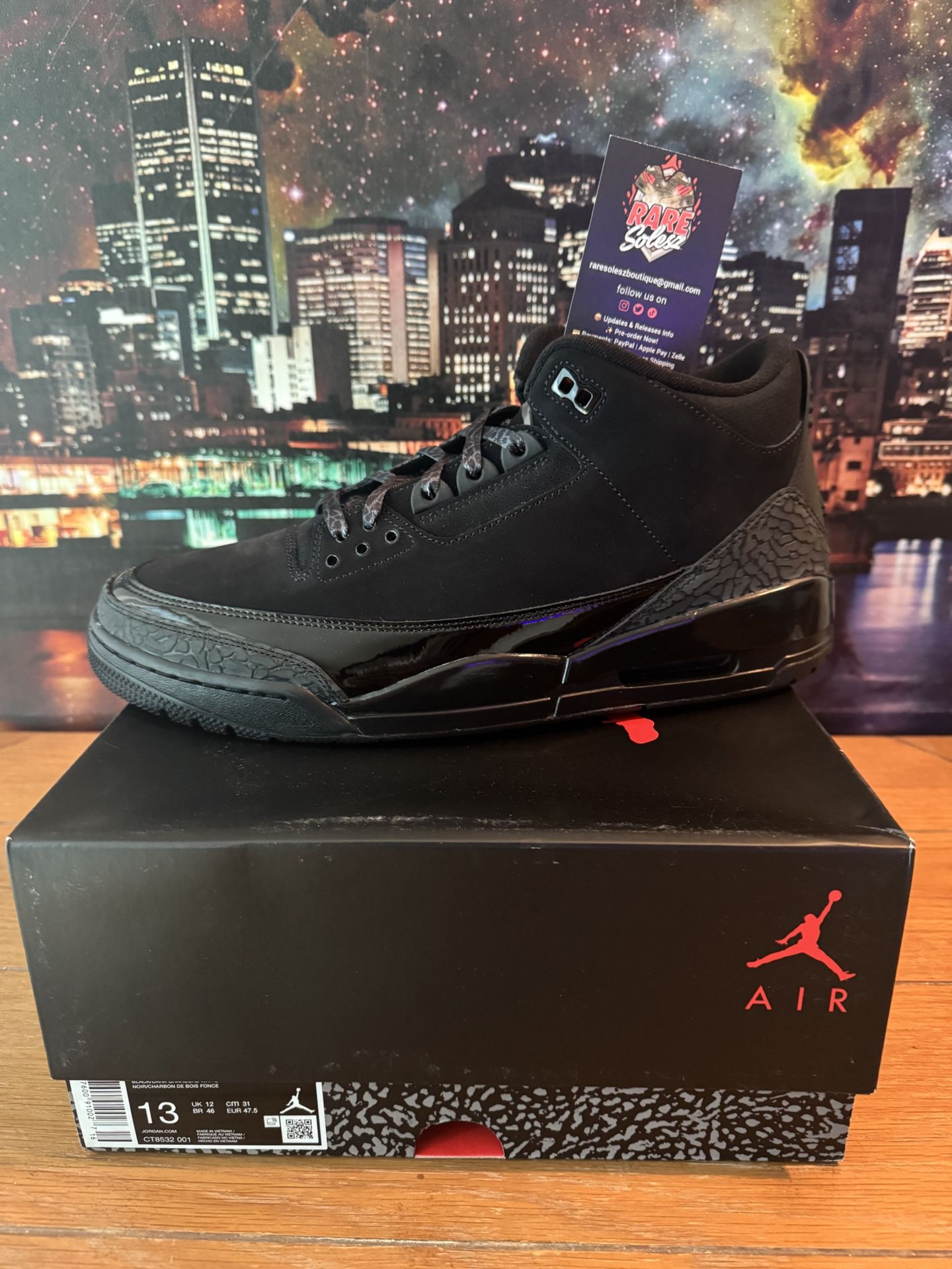 Air Jordan 3 Retro Black Cat