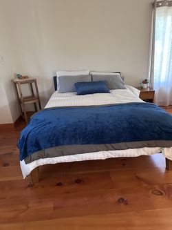 Queen Thurma + Mattress + Night Stand